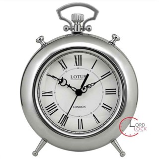 ساعت رومیزی لوتوس BS-500-SILVER