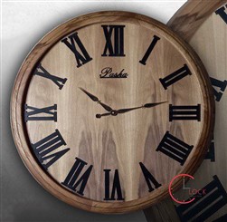 عمده ساعت دیواری چوبی پاشا 851 (2 عددی)
