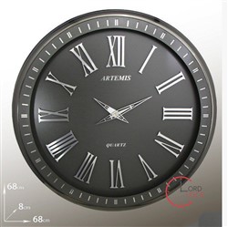 عمده ساعت دیواری فلزی آرتمیس 2036 (3 عددی)