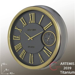 عمده ساعت دیواری فلزی آرتمیس 2039 (5 عددی)