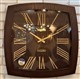 عمده ساعت دیواری چوبی بتیس 5809 فندوقی (4 عددی)