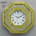 ساعت دیواری باروک 1460 طلایی