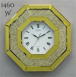 ساعت دیواری باروک 1460 طلایی