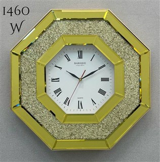ساعت دیواری باروک 1460 طلایی